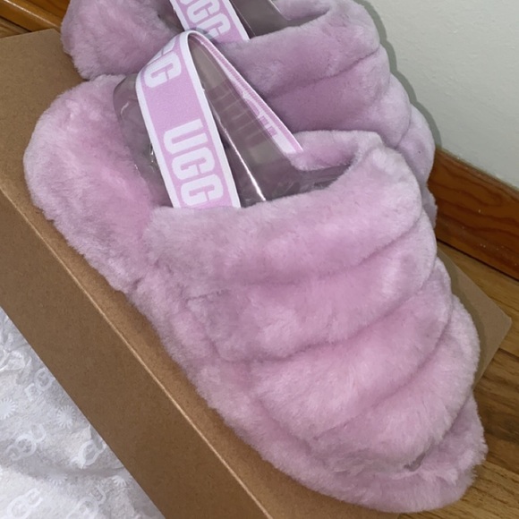 UGG Shoes - Women’s ugg fluff yeah slide sandal purple Size 7